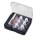 Набор для ремонта масляных пробок М13 х 1,5, бокс, 19 предметов МАСТАК 103-47013C