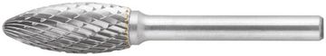 Шарошка карбидная, штифт 6 мм, тип "H", эллипсоидная 12х32х75 мм