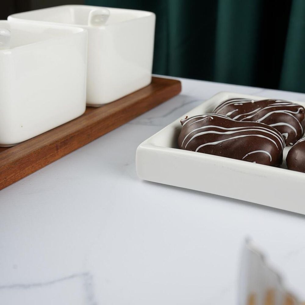 Блюдо прямоугольное 22*12,3 см h2 см   P.L. [4]