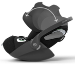 Коляска 3 в 1 Cybex Priam IV Chrome Brown complete и автокресло Cloud T i-Size Sepia Black Mirage Grey