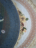 Гобеленовая салфетка Анютки 30х40