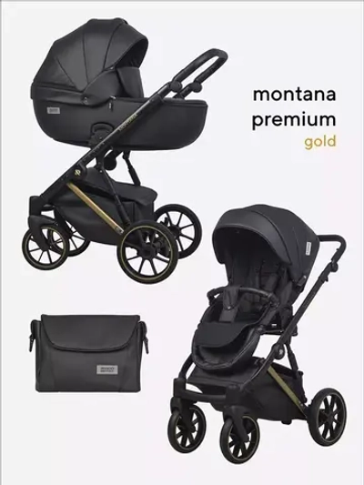 Коляска MONTANA PREMIUM (2 в 1) (RIKO BASIC)