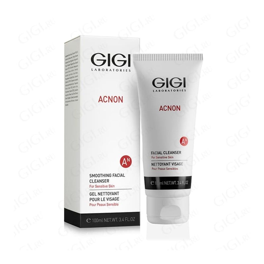 GI-GI Мыло для чувствительной кожи GIGI Acnon Smoothing Facial Cleanser, 100 мл