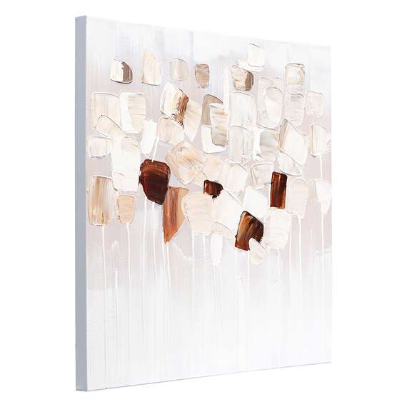 Панно декоративное fleur, 60х60 см, бежевое