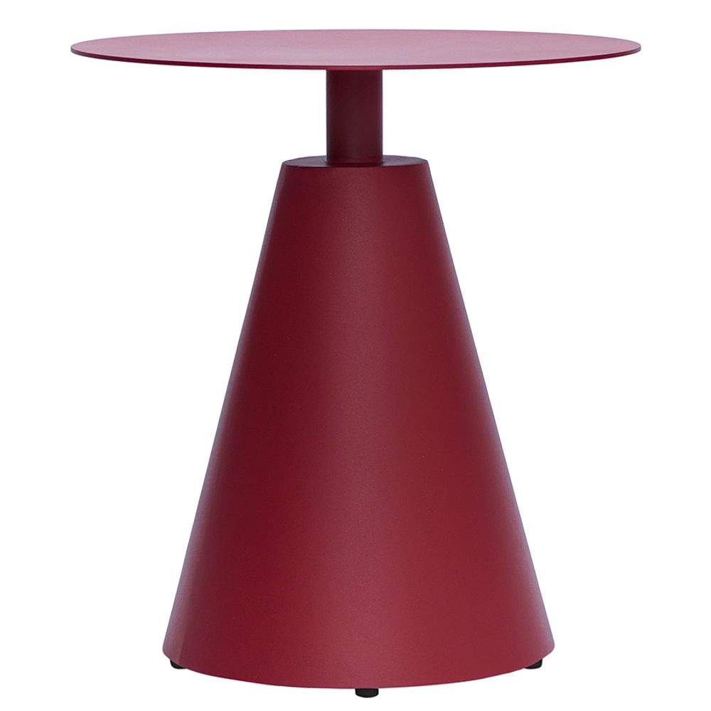 Столик кофейный Marius, Ø50 см, красный