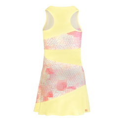 Женская теннисное платье BIDI BADU Zahai Tech 2in1 Dress Women - Yellow, Pink