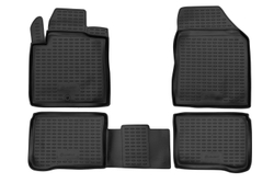 Коврики Standard, в салон NISSAN Teana 2003-2008, 4 шт. (полиуретан, чёрные) Element.NLC.36.18.210