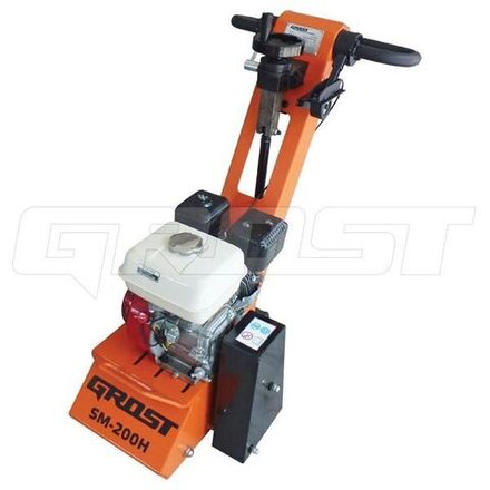 Фрезеровальная машина GROST SM-200Н бензиновая - [ширина 200 мм / Loncin G200F]