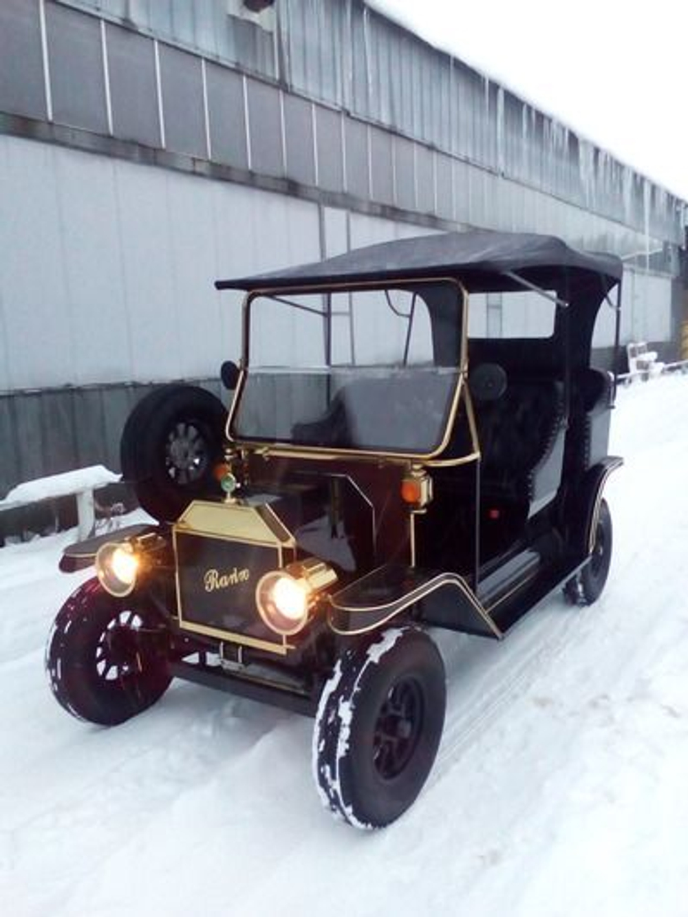 Гольфкар Retro Rolls Roys