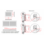 Решетка однорядная P1-КРВ