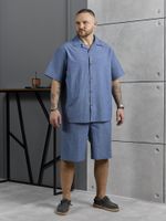 Костюм мужской Аристократ-2 Виотекс ДЖИНСОВЫЙ МЕЛАНЖ