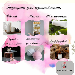 Prof-Royal отдушка парфюмерная OUD BERGAMOT JM для свечей, мыла и диффузоров, 50 мл