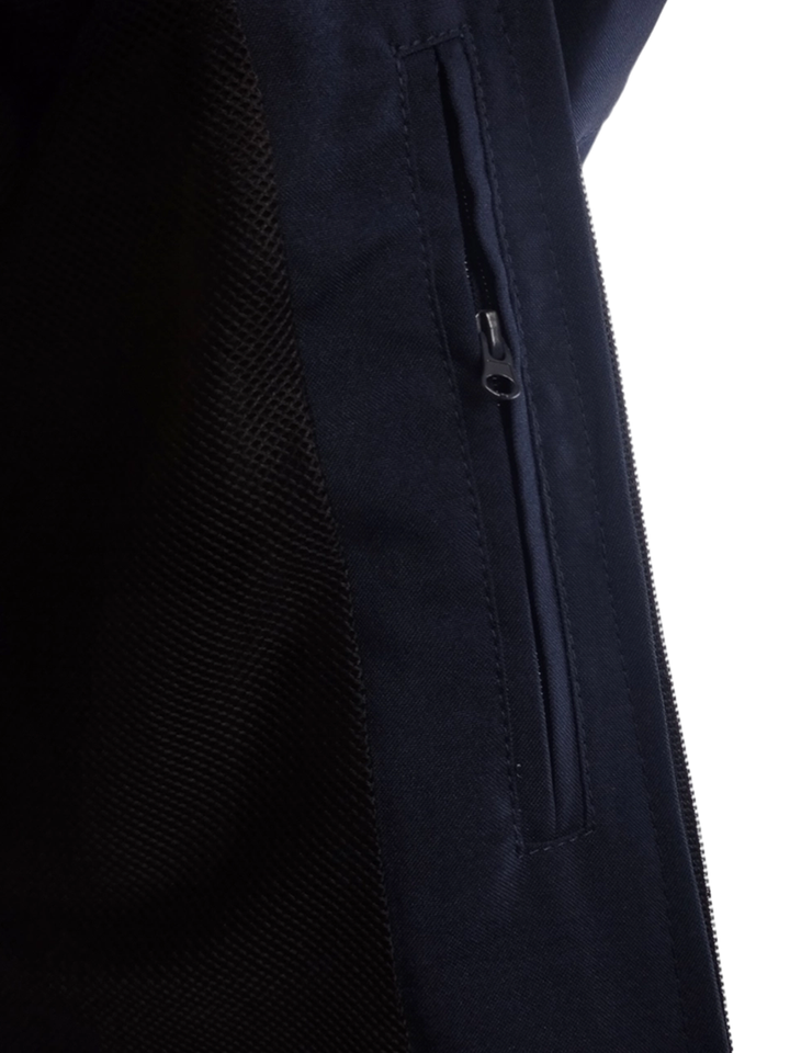 Костюм офисный для военнослужащих длинный рукав (синий, габардин) (А)