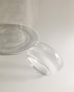 Zara Home кувшин из боросиликатного стекла, цвет прозрачный, 25 см · 6273/439