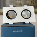 Светильник светодиодный встраиваемый NEPHELLINE LED NL-2 2х5W (10W) 3000К тёплый белый, 2 года гарантии