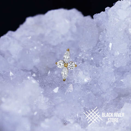 Heraldic Crystal PVD Yellow