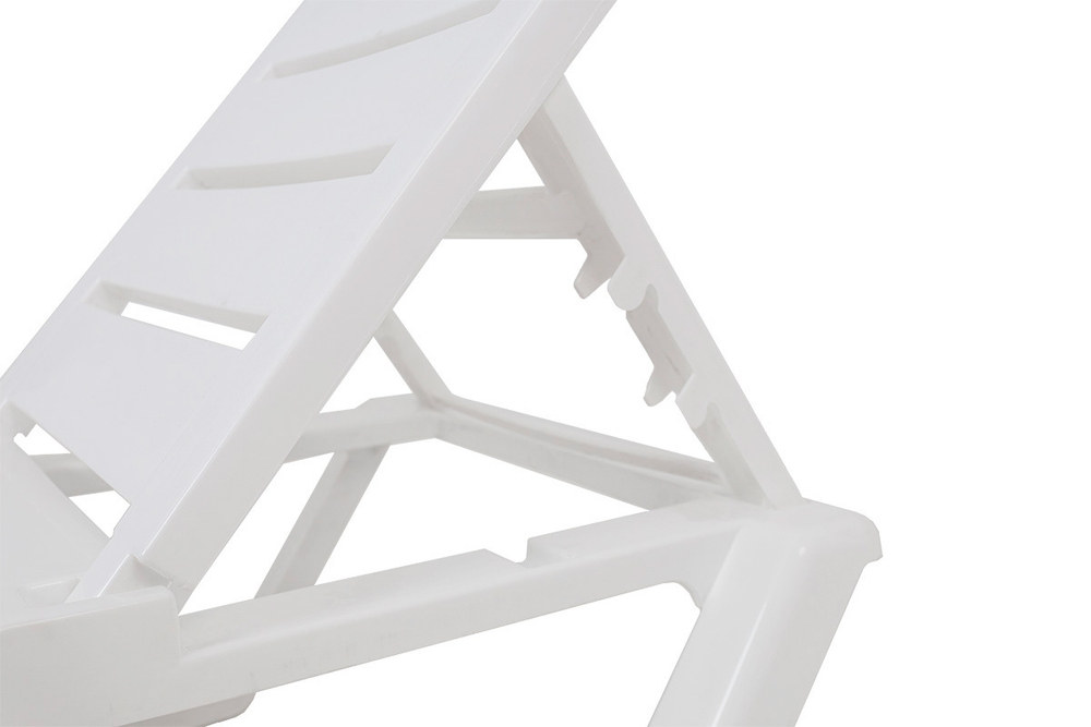 Шезлонг Tweet пластиковый белый