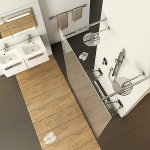 Душевое ограждение Ravak ST Walk-In Free 120