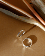 кольцо faceted ring