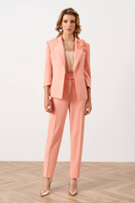 1873 Жакет женский (персиковый)