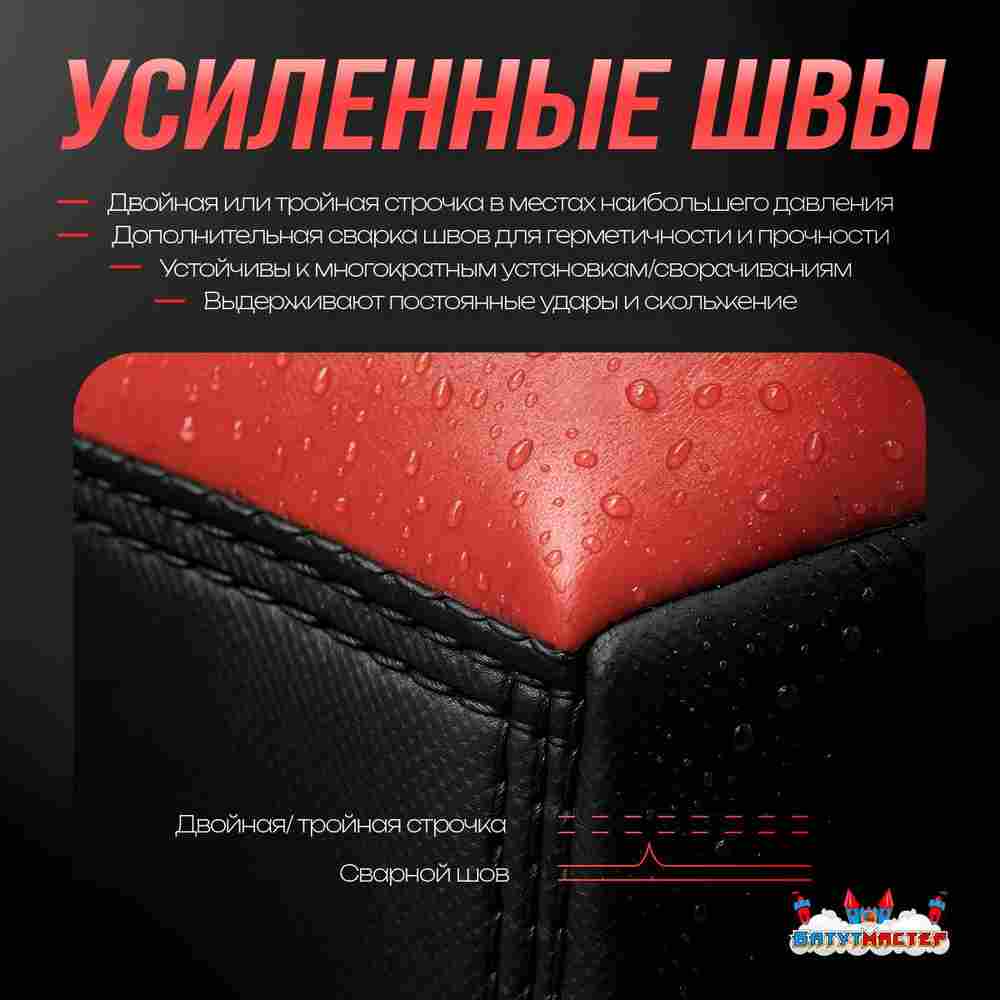 Надувная подушка «FMXFly» для байк-трюков и прыжков, 9×4,5×2,5 м