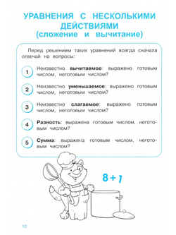 ТРЕНАЖЕР. Учимся решать уравнения