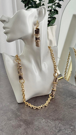 HMG 1354 Питон Серьги аст. Д190