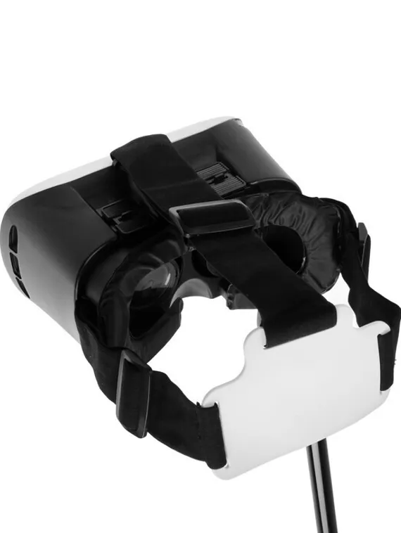 3D Очки виртуальной реальности LuazON VR 2, смартфоны до 6.5" (75х160мм), черно-белые