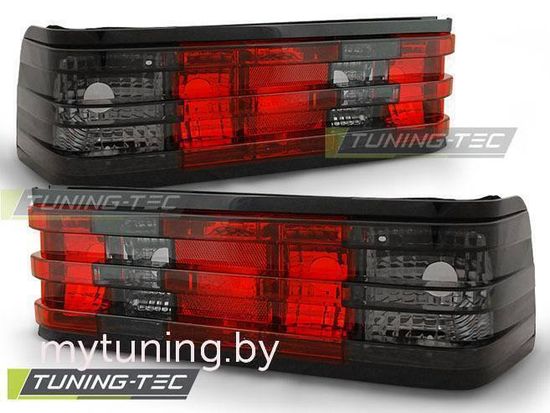 Задние фонари red smoke для Mercedes C W201