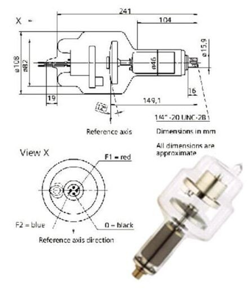 Рентгеновская трубка SV150/25/48 -V