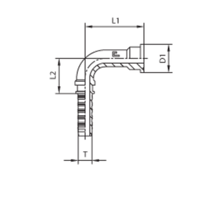 Фитинг DN 38 SFS 2 79.4 (90)
