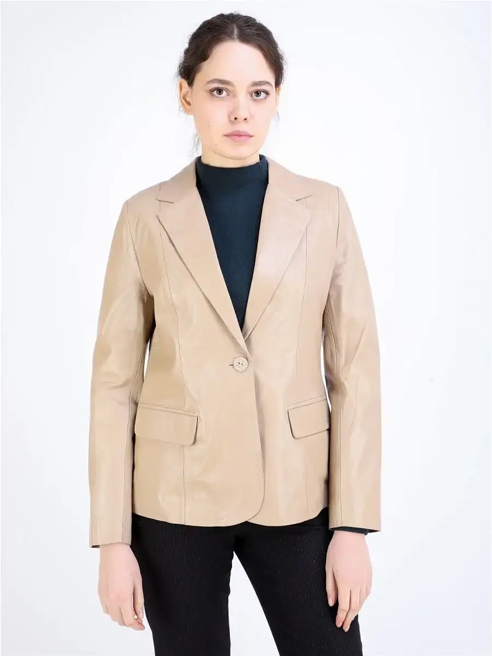 Куртка женская кожаная, блейзер женский