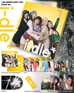 Альбом i-dle - i-dle JAPAN 1st EP Album POSTER Version