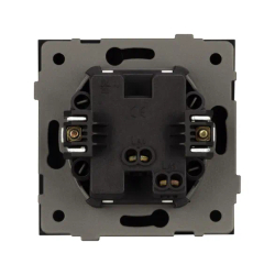 Механизм выключателя одноклавишный непроходной SWT-TENDO-MK01-SFPL-BK (230V, 10A) (Arlight, -) 054566