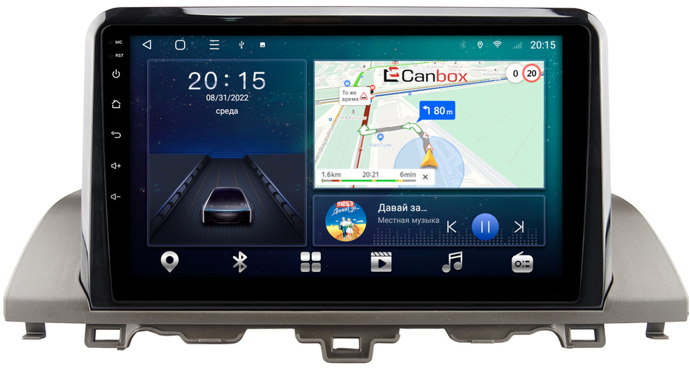 Магнитола для Honda Accord 10 2017-2021 - CanBox 9-036 Android 10, 8-ядер, SIM-слот