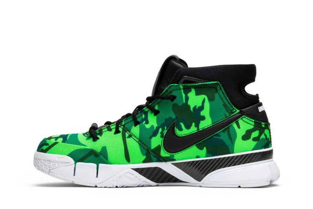 Кроссовки Undefeated X Nike Zoom Kobe 1 Protro Green Camo (Silver Lake)