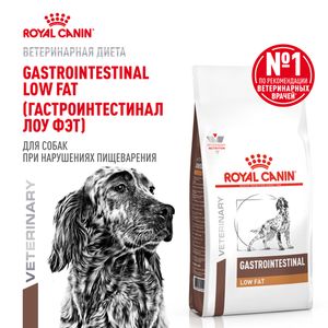 Сухой корм Royal Canin GASTROINTESTINAL LOW FAT для взрослых собак при нарушениях пищеварения