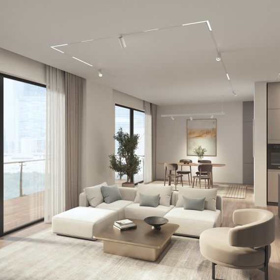 Трековый светодиодный светильник Denkirs Simple Spot DK8210-WH