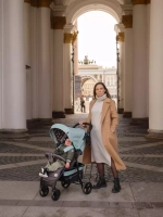 Коляска детская "KIRA STAR" RA055 Ocean Green 2022