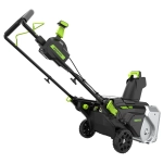Greenworks 82SN22 82В снегоуборщик аккумуляторный (1 x 5 Ач, ЗУ) ковш 56 см, выброс 12 м 2603307UB