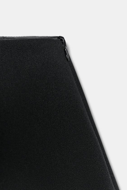 ZARA МИНИ-ШОРТЫ С ВЫСОКОЙ ПОСАДКОЙ, ЧЕРНЫЙ