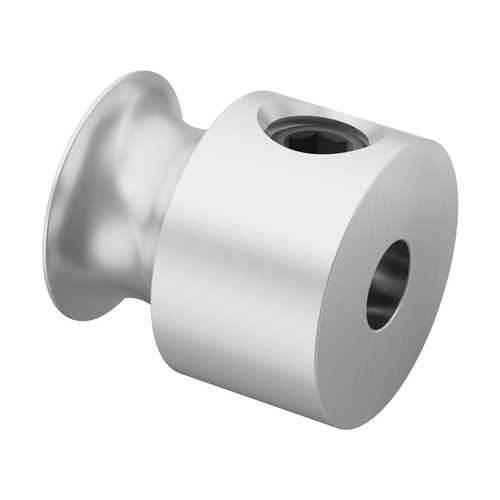 3401 Series Set-Screw Round Belt Pulley (4mm Bore, 8mm PD)