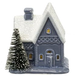 GAEM Фигурка декоративная с подсветкой "Домик" L7,5 W6 H8 см, (2хLR44), 3в.