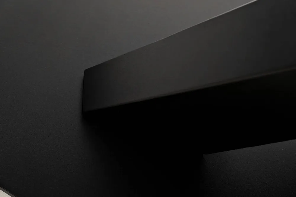 "Юпитер" стол интерьерный раздвижной обеденный из керамики, цвет белый глянцевый