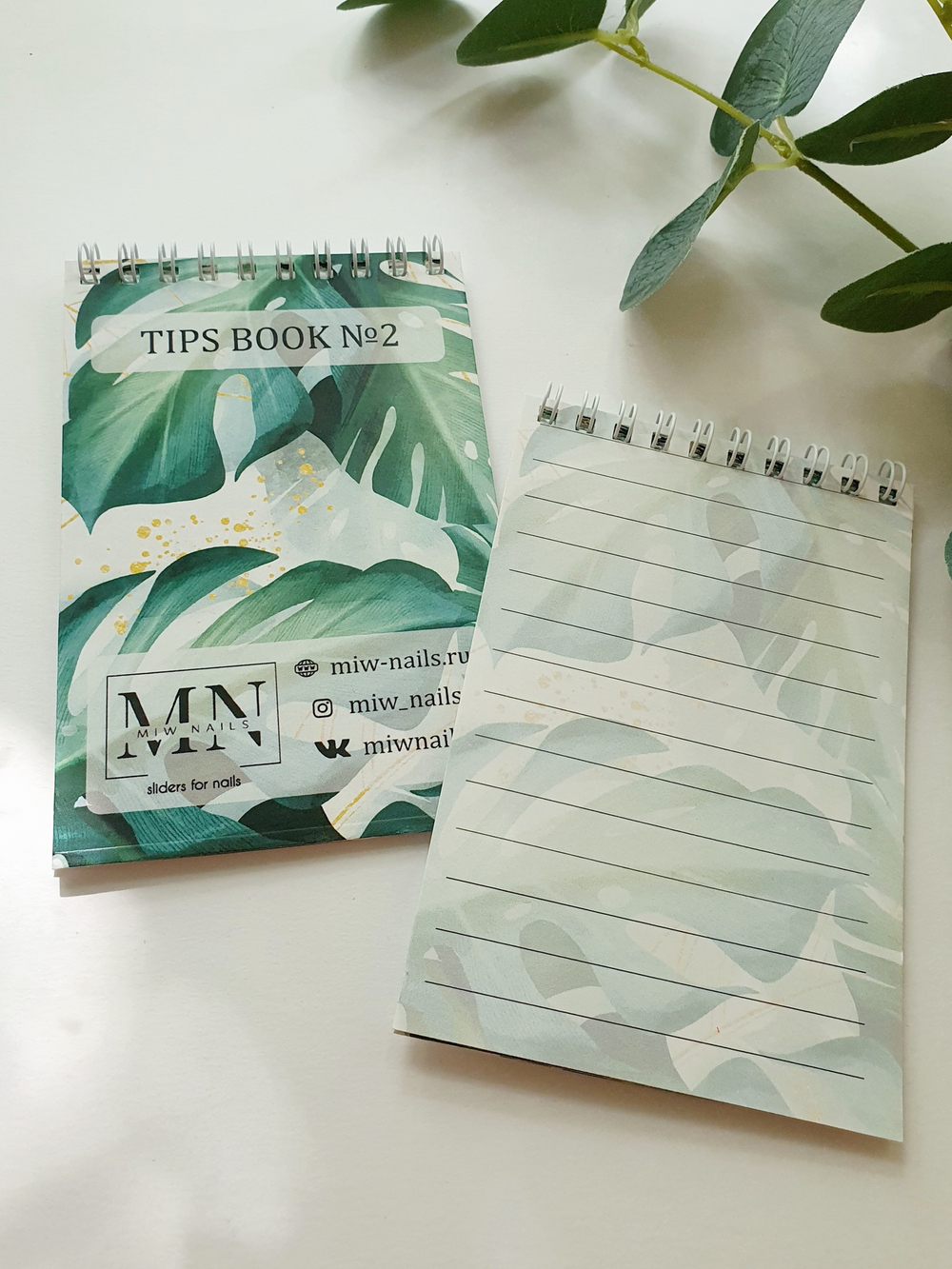 Наклейки на типсы Tips Book (блокнот) №2