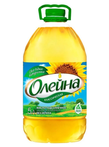 МАСЛО ПОДСОЛНЕЧНОЕ ОЛЕЙНА 5Л