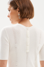 23565 Джемпер женский (молочный)