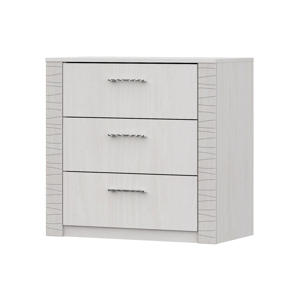 МС "Гамма 20" Комод (3 ящика) Серия №4 Ясень анкор светлый / Сандал светлый