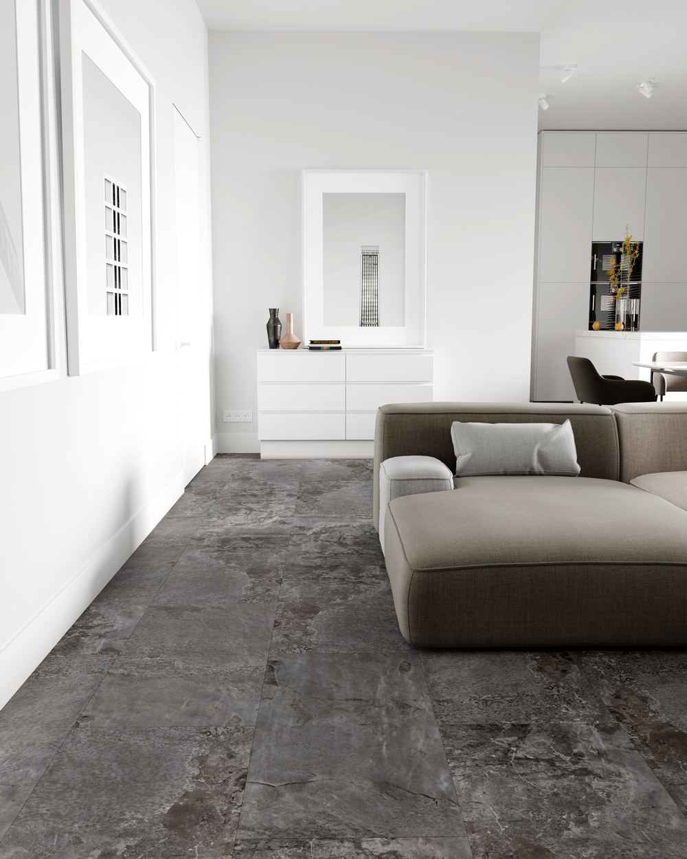 LVT-плитка VINILAM 91908 Перуанский Камень (4,513м2) клеевой
