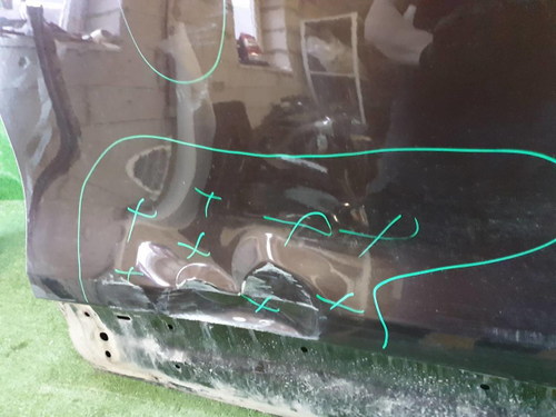 Дверь передняя правая Porsche Cayenne 2 958 (2010-2018)